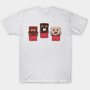 Three Wise chocolates T-Shirt